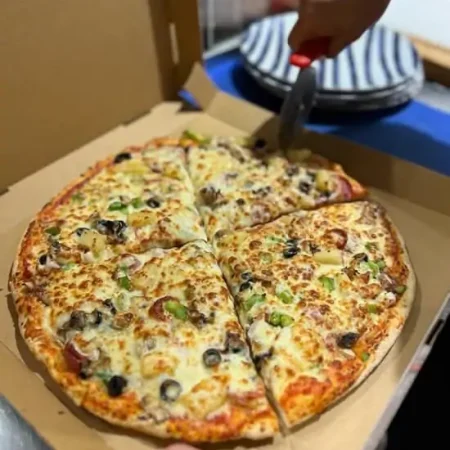 Chicken Kebab Meat Pizza - Large